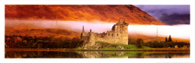 Kilchum Castle, Scotland Art Print